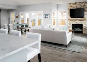 Decorting an open floor plan